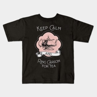 Keep Calm and Ring Carson Kids T-Shirt